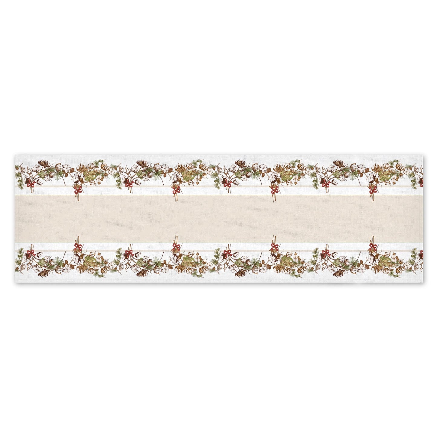 Linen Christmas Botanical Garland