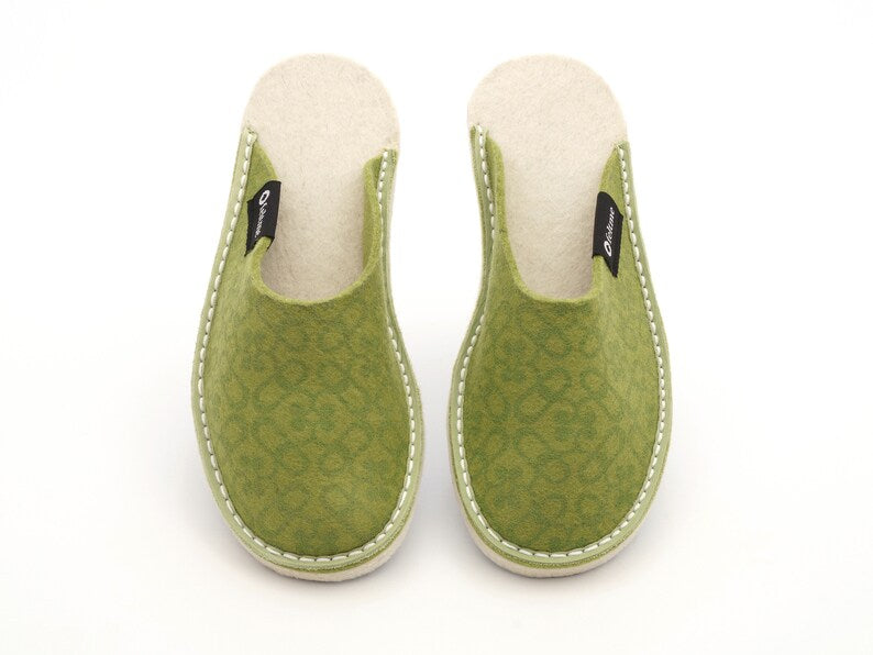 Light Green Feltme Slipper