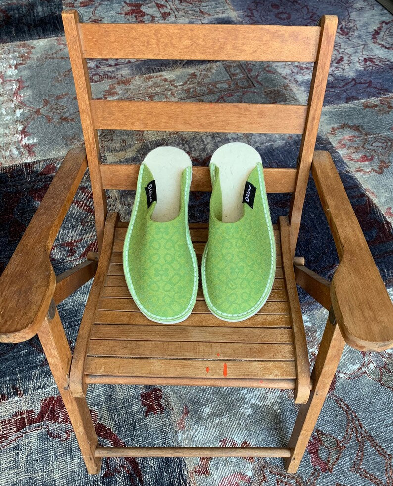 Light Green Feltme Slipper