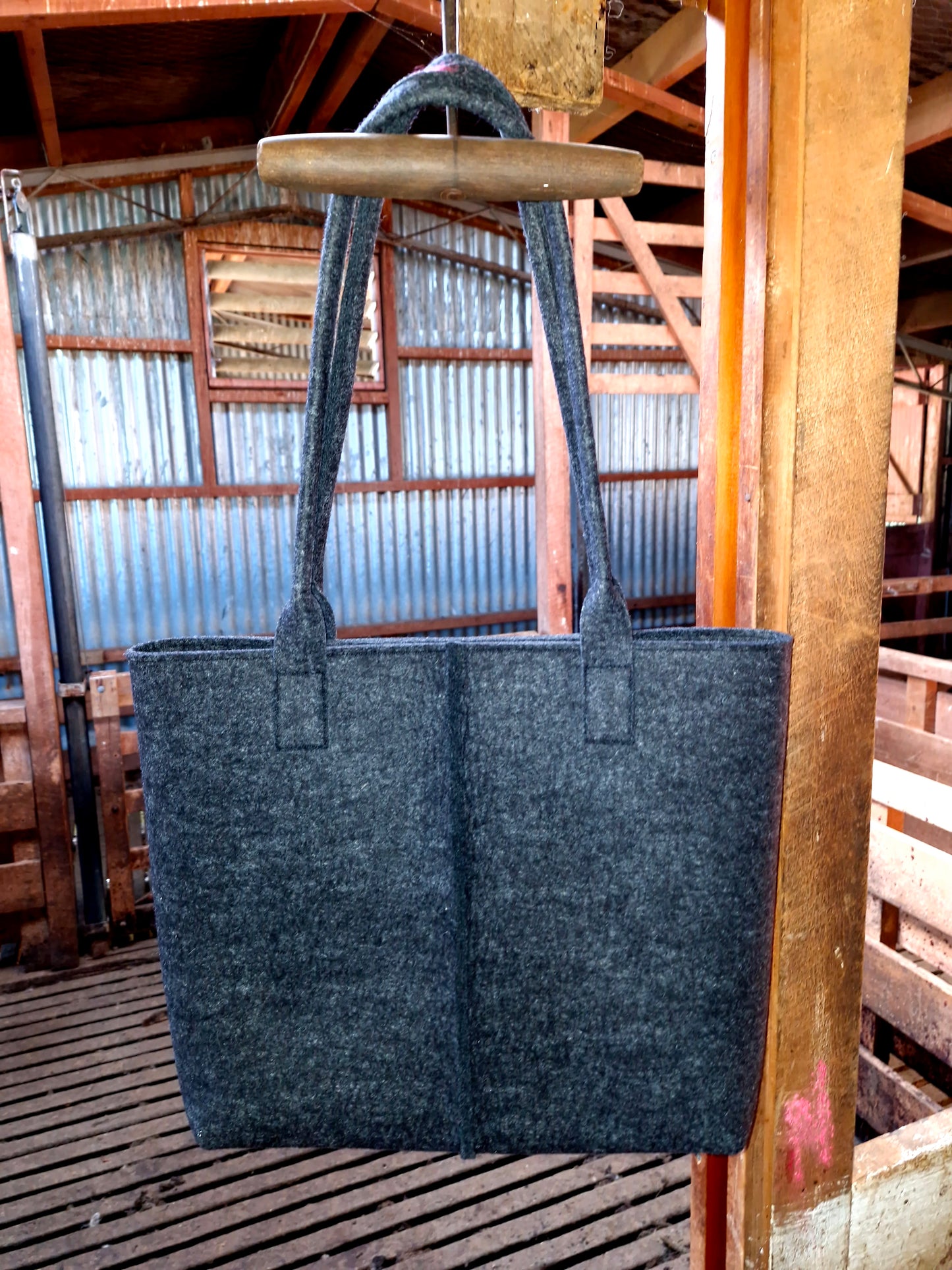Merino Tote Bag - One Tone