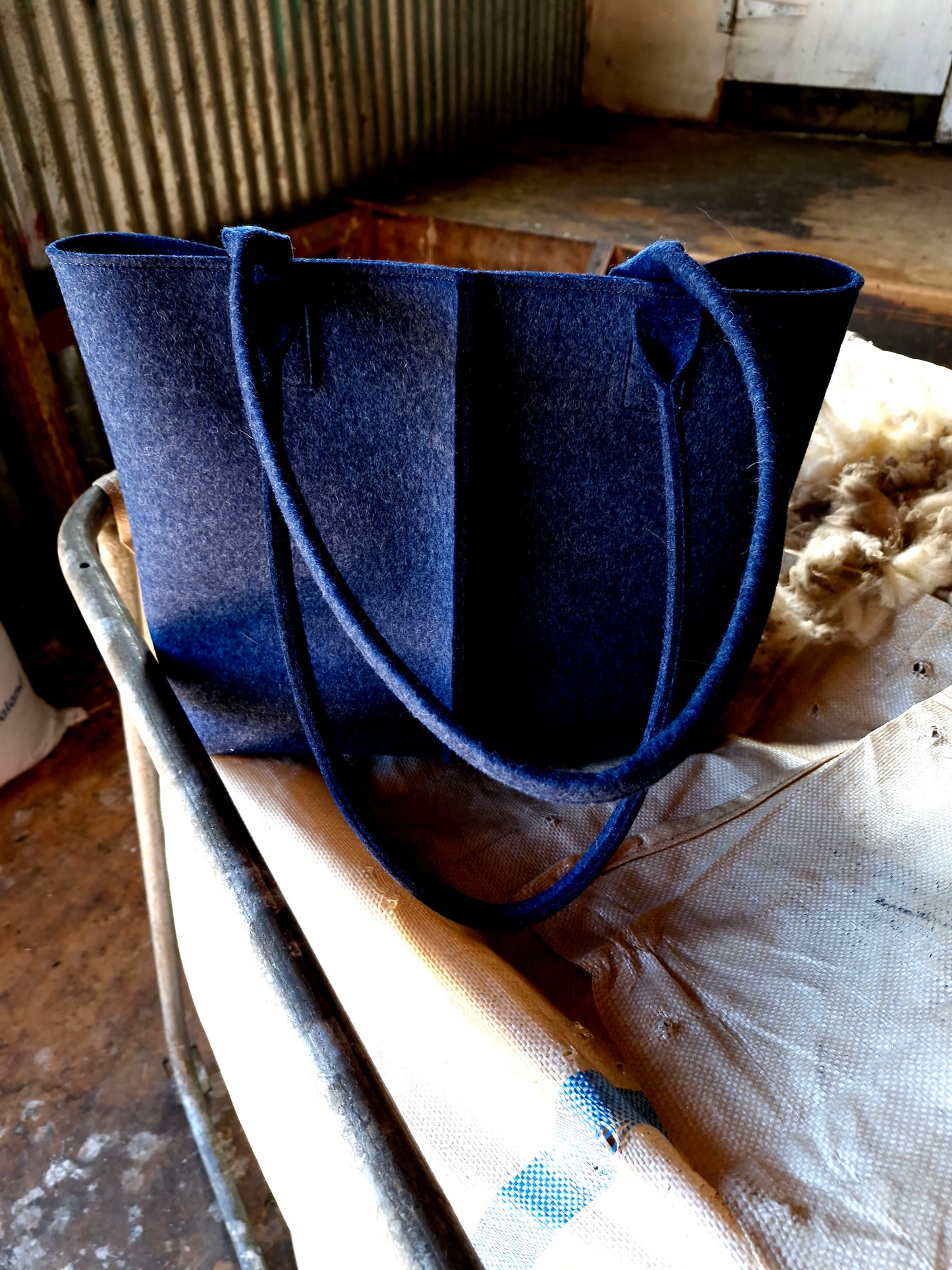 Merino Tote Bag - One Tone