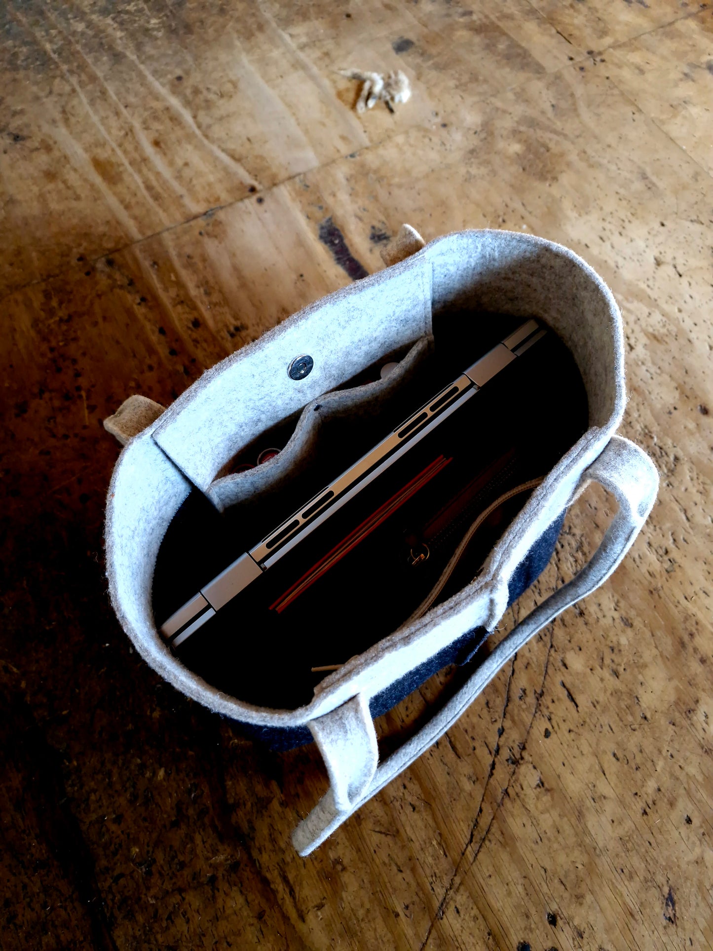 Merino Tote Bag - One Tone