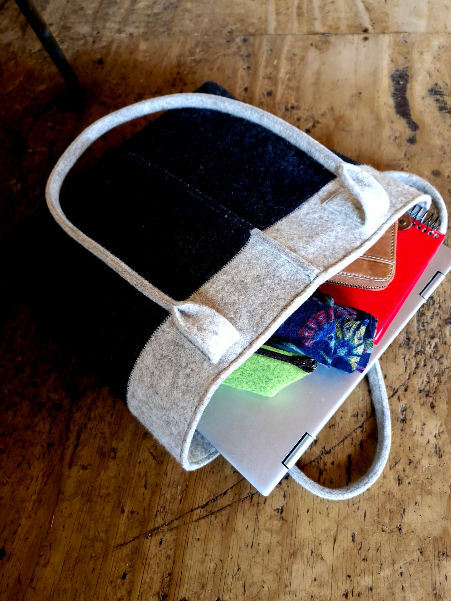 Merino Tote Bag - One Tone