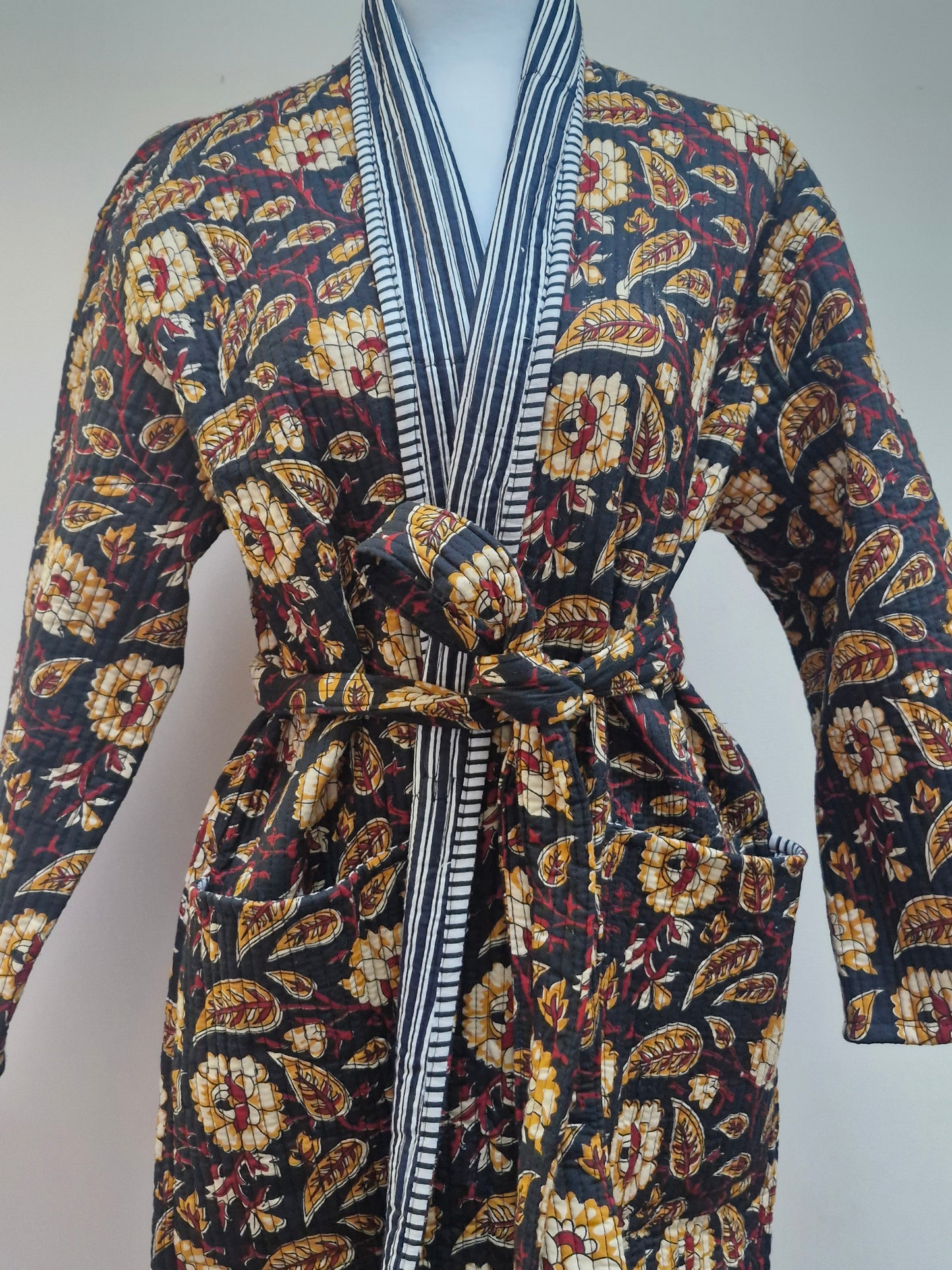 Sofia Quilted Robe