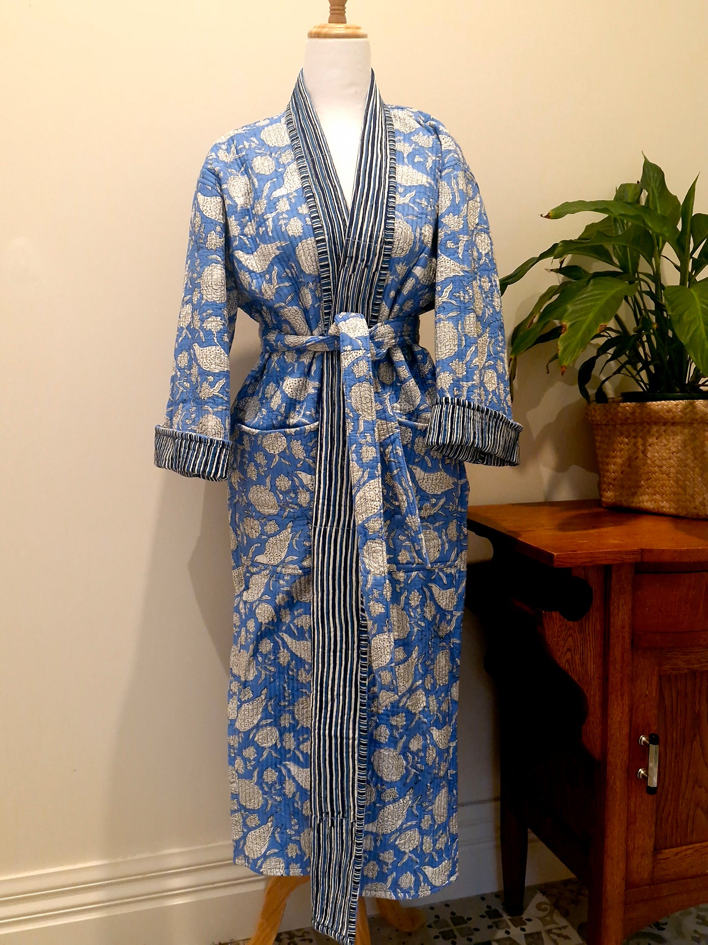 Quinn Quilted Robe