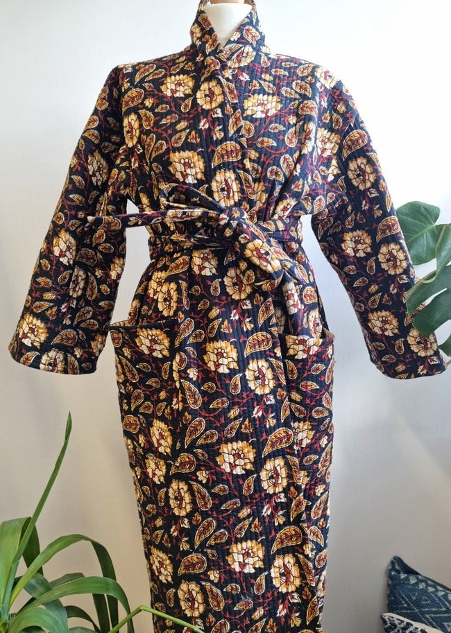 Sofia Quilted Robe