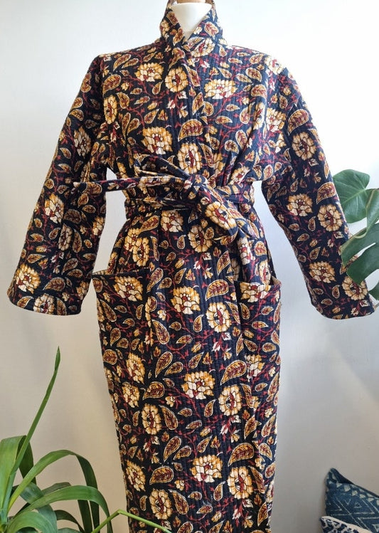 Sofia Quilted Robe