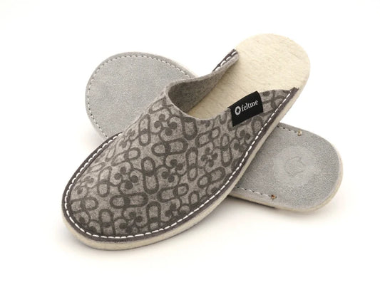 Light Grey Feltme Slipper
