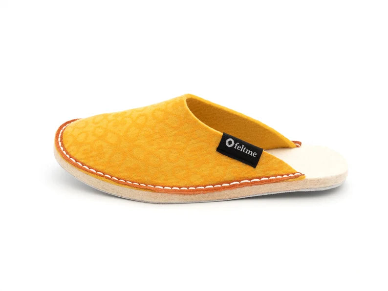 Yellow Feltme Slipper