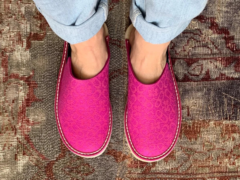 Pink Feltme Slipper