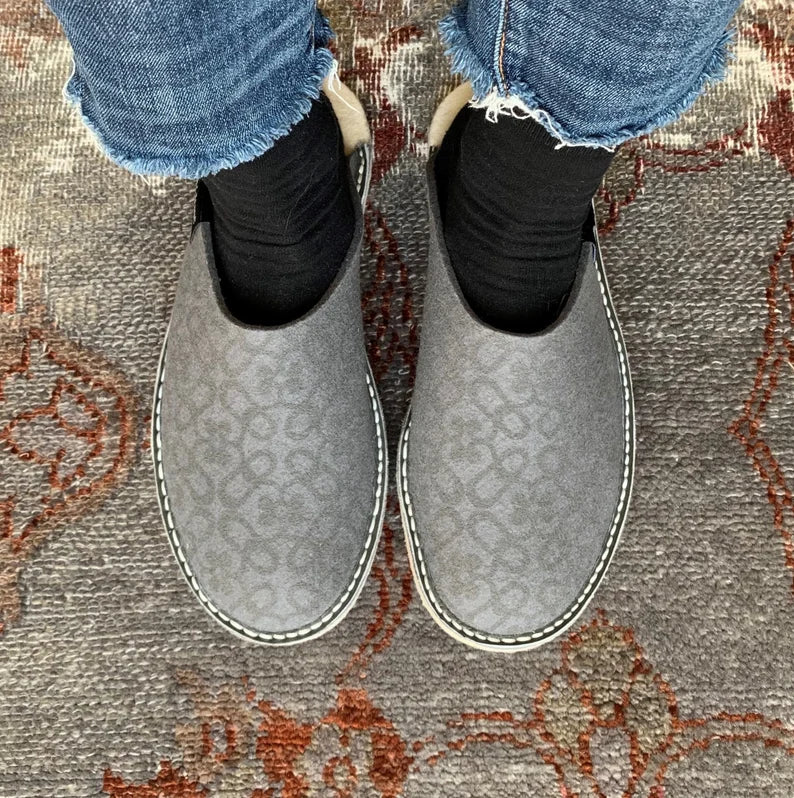 Light Grey Feltme Slipper