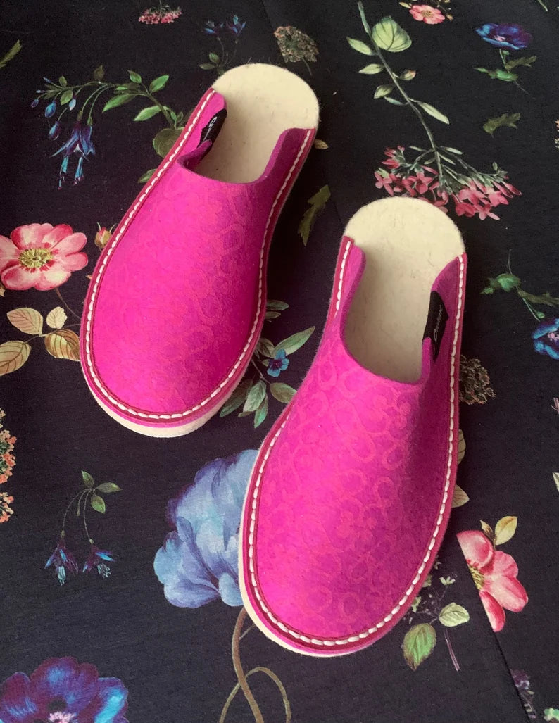 Pink Feltme Slipper